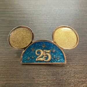 ディズニー　25周年　ピンバッジ 