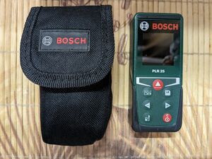 ボッシュ BOSCH レーザー 距離機 放射 PLR 25 計測 グリーン ブラック