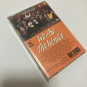 【輸入盤洋楽カセットテープ】USA for AFRICA／ウイ・アー・ザ・ワールド／歌詞付き／マイケル・ジャクソン／カセットテープ多数出品中の画像10