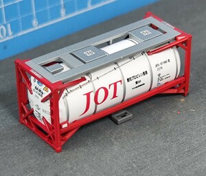 Nゲージ 20ft ISO タンク コンテナ 酸化プロピレン専用 燃32 完成品 貨物 加工 