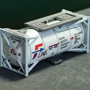 Nゲージ 20ft ISO 新 タンク コンテナ Ｆ 完成品 貨物 加工 の画像1