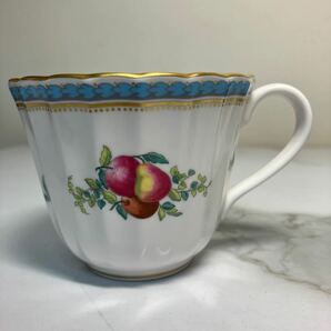 A2404-3024 Spode TRAPNELL SPRAYS カップ &ソーサー フルーツ柄 キズ・汚れあり 中古 60サイズ梱包予定の画像3