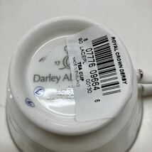 K2404-3082 ROYAL CROWN DERBY Darley Abbey Pure カップ &ソーサー シルバー×ホワイト 未使用品 60サイズ梱包予定_画像3