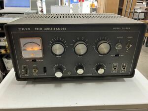 O2404-3057 TRIO トリオ マルチバンダー TX-88A 無線送信機 通電のみの確認 汚れキズ汚れあり 120-140サイズ発送予定