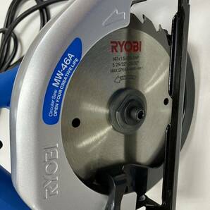 N2404-3090 RYOBI 丸ノコ ブレーキ付き MW-46A 説明書、元箱あり (未使用に近い状態 )100サイズ発送予定の画像4