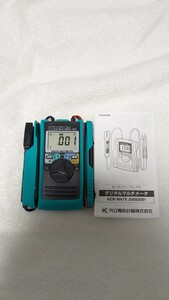 【使用回数数回】共立電気計器　マルチメータ　KEW MATE MODEL 2001 