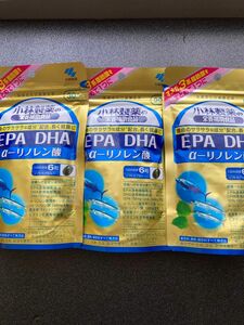 小林製薬　EPA DHA α-リノレン酸　30日分×3袋