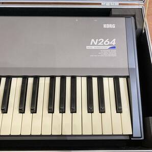 【動作確認済み】 KORG コルグ N264 電子ピアノ シンセサイザー キーボード ハードケース付き 鍵盤楽器の画像6