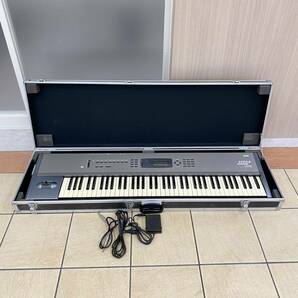 【動作確認済み】 KORG コルグ N264 電子ピアノ シンセサイザー キーボード ハードケース付き 鍵盤楽器の画像1