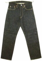 新品 CUSHMAN クッシュマン 1950年代 LEVIS 501xx bigE モデル 13.5oz インディゴデニム生地 ジーンズ (w34インチ) リーバイス 501 ビッグE_画像1