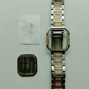 SEIKO CREDOR セイコークレドール レディース腕時計バンド 1本 (遠) 型番4J81-5000 バックルにK18刻印ありの画像1