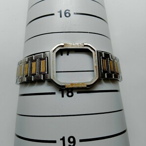 SEIKO CREDOR セイコークレドール レディース腕時計バンド 1本 (遠) 型番4J81-5000 バックルにK18刻印ありの画像6