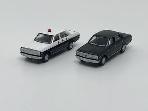 1円スタート TOMYTEC カーコレクション1/150 vol10 新旧高級セダン編　日産セドリック　品番150 148 ミニカー　Nゲージ