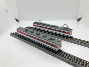 1円スタート　モハユニット TOMIX 92077 JR489系特急電車（白山）基本セットばらし　車番2314ラウンジ車　車番2313 T車　Nゲージ 