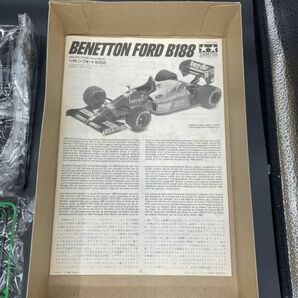 [送料無料]未使用 タミヤ 1/20 グランプリコレクション NO.21 ベネトン フォード B188 TAMIYA 絶版 1358の画像7