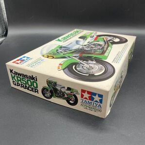 [送料無料]未使用 タミヤ 1/12 Kawasaki KR500 GP500 水冷 2スト スクエア4 バイク TAMIYA 絶版 1362の画像2