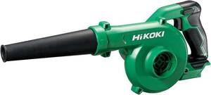 新品■HiKOKI(ハイコーキ) 14.4V/18V 充電式ブロワ 大風量 低振動 風量3段切替 本体のみ バッテリー・充電器別売り RB18DC(NN)
