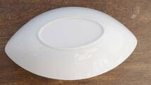 　白い食器30.0cm ディープ カヌーボウル^ペアーセットセット　舟形 カレー皿 パスタ皿 カフェ 白 ポーセラーツ 業務用 _画像6