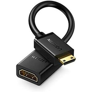 ★商品ディスプレイの長さ:20 センチメートル★ mini hdmi to hdmi 変換アダプター hdmi ケーブル ハイスピード ミニ Mini オスメス