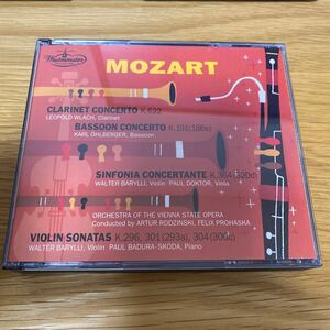 CD ウラッハ　エールベルガー　バリリ　ロジンスキ　モーツァルト　クラリネット＆ファゴット協奏曲　FVCC-40243/4 MOZART WLACH