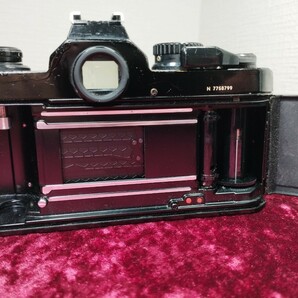 【委託品】 Nikon NEW FM2 Ai NIKKOR 50mm 1.8 フィルムカメラ シャッターOK 速度変化有り ニコン レンズ付き 1円スタート売り切りブラックの画像6
