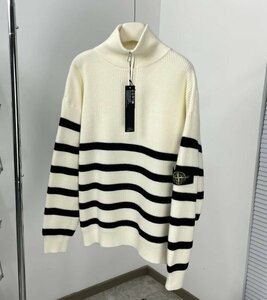 STONE ISLAND　ニット　セーター　ハイネック　防寒　メンズ　M-3XL　サイズ選択可能　2759