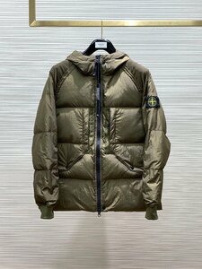 STONE ISLAND　ダウンコート　コート　フード付き　刺繍ロゴ　メンズ　M-XXL　サイズ選択可能　2693