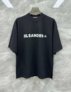 送料無料　JIL SANDER ジルサンダー　メンズ　Tシャツ　半袖　文字ロゴ　S-XL　サイズ選択可能　3415