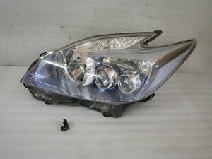 ■B-1539■若干カケ有■H22年◆ZVW30 前期 プリウス S ツーリング■LED 左 ヘッドライト■KOITO 47-30■打刻 ニ■81185-47240■81