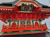 木工芸 塔 山門 神社仏閣 祭り 和風 飾物 置物 雑貨_画像4