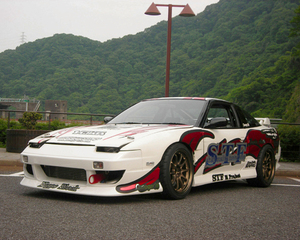 ヒッポスリーク 180SX RS13/RPS13 D-Pad フロントバンパースポイラー TYPE-2