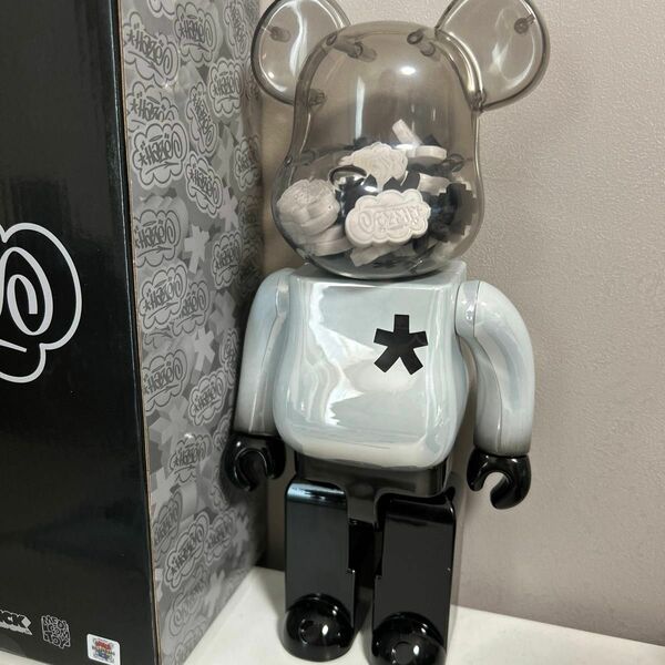 【正規品】BE@RBRICK bearbrick ベアブリックERIC HAZE エリックヘイズ400% シリアルナンバー有り