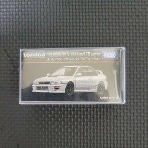 タカラトミーモール　トミカプレミアム　スバル　インプレッサ　WRX　タイプR　STiバージョン　ケース付