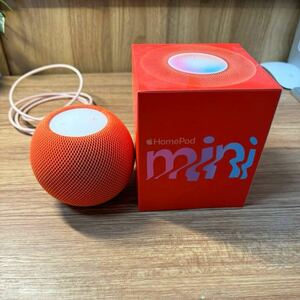 【美品】HomePod mini オレンジ Apple