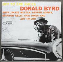(LP) シュリンク US/BLUE NOTE(U.A.) DONALD BYRD [OFF TO THE RACES] 青白ラベル/ドナルド・バード/Jackie McLean/1972年/BST-84007_画像1
