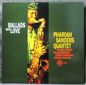 (LP) VENUS PHAROAH SANDERS [BALLADS WITH LOVE] 愛のバラード/完全限定盤/Hyper Magnum Sound/ファラオ・サンダースTKJV-19025