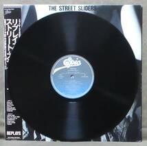 (LP) 美品! ストリート・スライダーズ [リプレイズ] THE STREET SLIDERS/初のベストアルバム/全曲リミックス/1988年/EPIC SONY/28・3H-5028_画像7