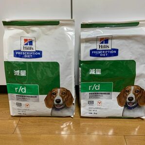 ヒルズ プリスクリプション ダイエット　犬用　r/d 3kg ２つセット