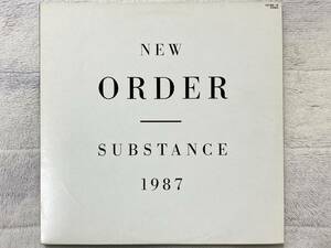 【80's】New Order / Substance （1987、日本盤、2 x Vinyl、Blue Monday、Thieves Like Us、The Perfect Kiss、Bizarre Love Triangle）