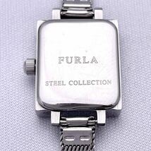 FURLA フルラ STEEL COLLECTION 腕時計 ウォッチ クォーツ quartz 銀 シルバー P205_画像8