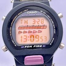 CASIO カシオ G-SHOCK ジーショック FOXFIRE DW-6620 スコーピオン 腕時計 ウォッチ クォーツ quartz クロノグラフ 黒 ブラック P209_画像4
