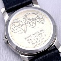 LANCEL ランセル PARIS 4640-E63948 腕時計 ウォッチ クォーツ quartz スモセコ 銀 シルバー P244_画像8
