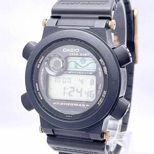 Casio Casio 1996 Hibt Fisherman DW-8600 38th Fisherman Watch Watch Quartz Quartz Black Black P274