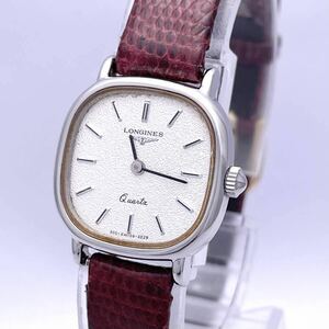 LONGINES ロンジン 960-SWISS-3228 腕時計 ウォッチ クォーツ quartz 銀 シルバー P349