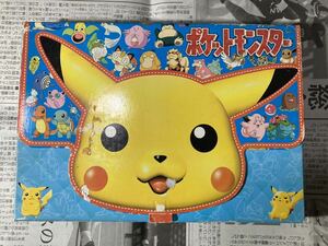 ポケモン ジャンボ ケース 1998 幼稚園 付録 小学館 レトロ 初期 当時物 151 ピカチュウ Pokemon Jumbo Case 1998 Kindergarten Appendix