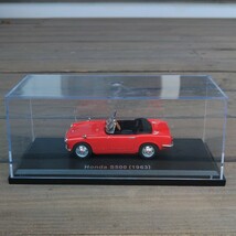 アシェット 国産名車コレクション 1/43 vol.90 HONDA S500 1963年 ホンダ S500 レッド　ミニカーkaz_画像1