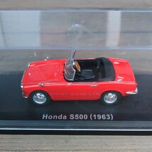 アシェット 国産名車コレクション 1/43 vol.90 HONDA S500 1963年 ホンダ S500 レッド　ミニカーkaz_画像9