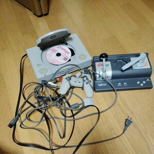 PS1 本体　コントローラー　電車でGO!2 ソフトのみ　電車でGO!専用コントローラー　動作未確認