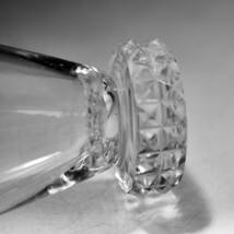 サンルイ　DIAMANT ダイアモンド　アールデコ様式の一番大きなグラス１点_画像7