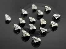 k1★15点 合計約1.36ct★ 天然 ダイヤモンド ルース 最落なし メレダイヤ おまとめ 宝石 jewelry_画像6